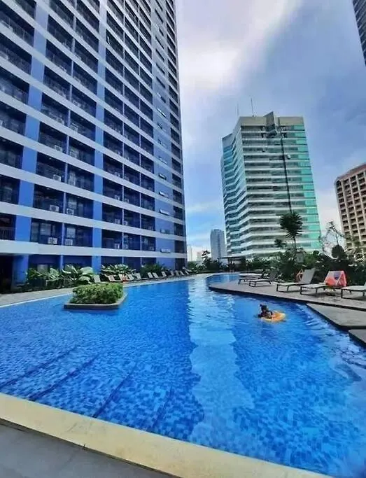 1Br Free Parking With Balcony Near Rcbc, Trident, Mmc Apartment Manila Philippines