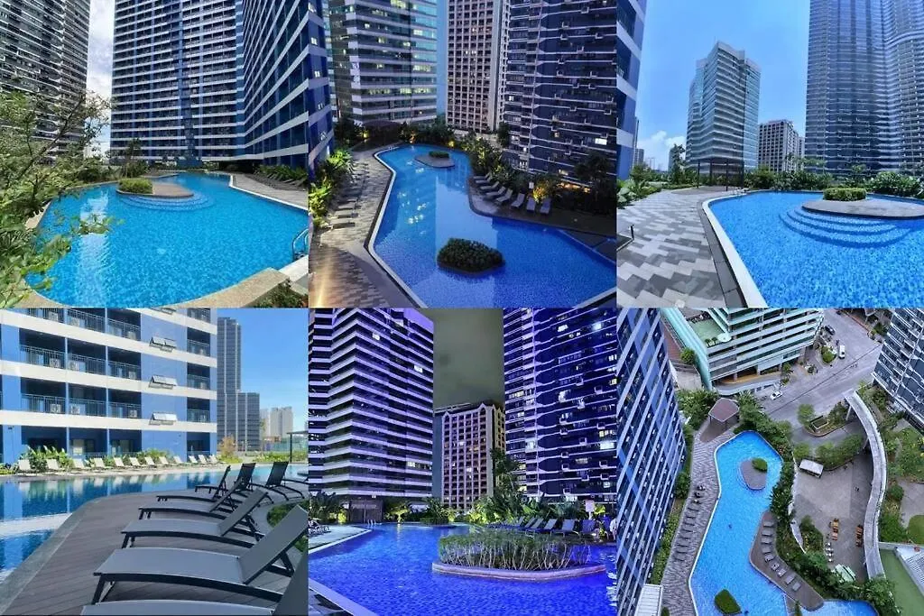 1Br Free Parking With Balcony Near Rcbc, Trident, Mmc Apartment Manila Philippines