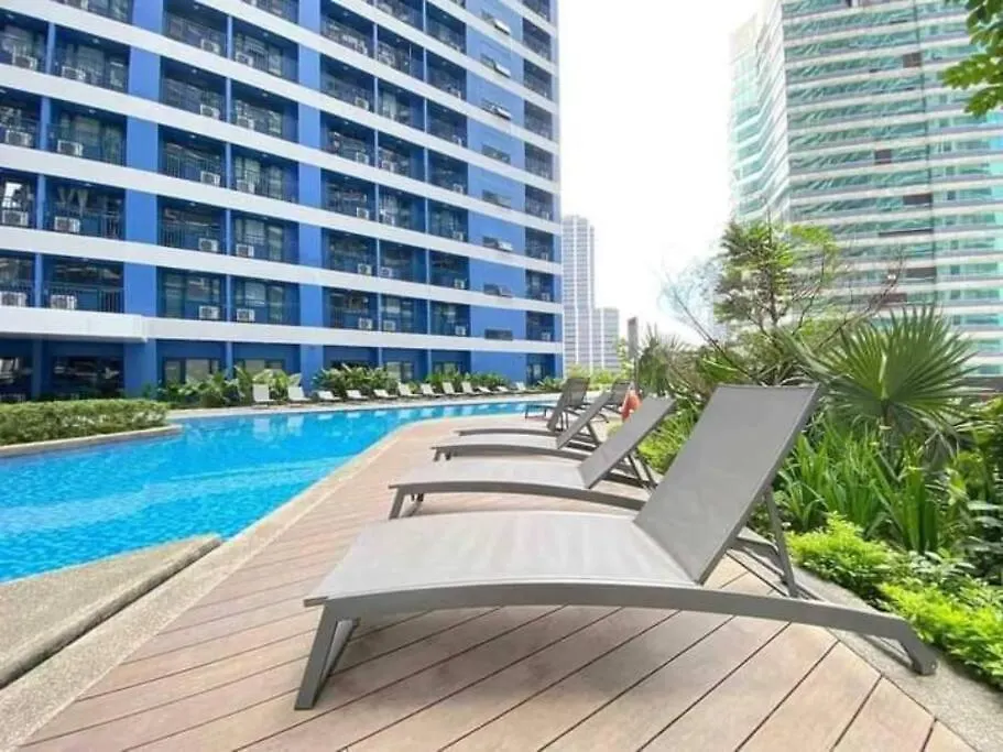 1Br Free Parking With Balcony Near Rcbc, Trident, Mmc Apartment Manila 0*,