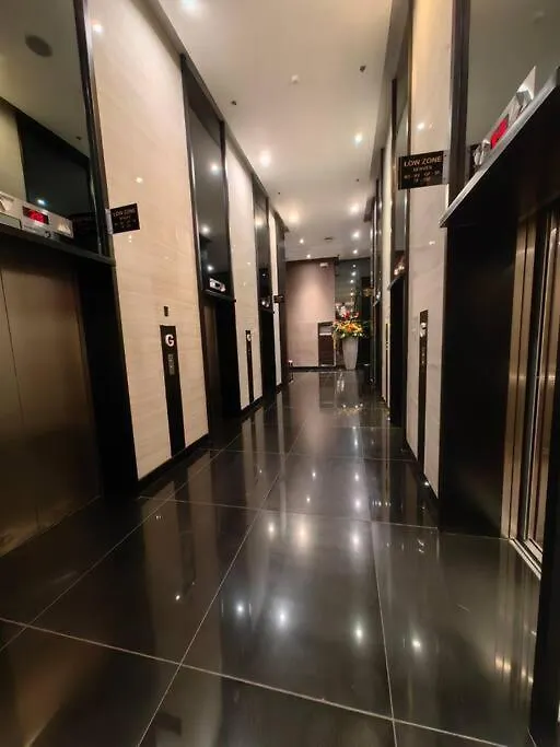 1Br Free Parking With Balcony Near Rcbc, Trident, Mmc Apartment Manila Philippines