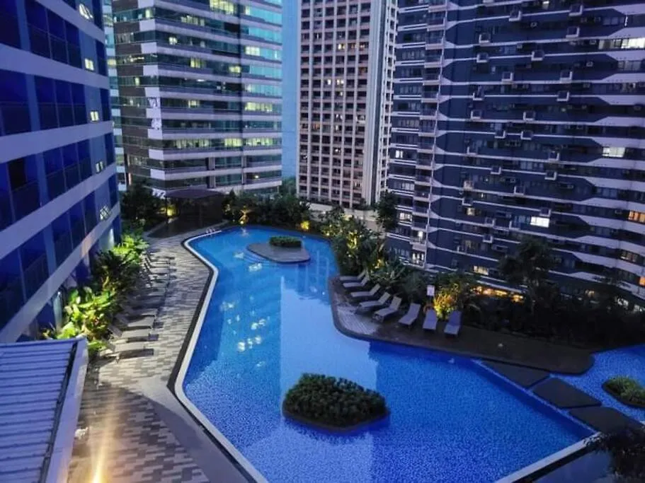 1Br Free Parking With Balcony Near Rcbc, Trident, Mmc Apartment Manila 0*,  Philippines