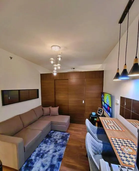 1Br Free Parking With Balcony Near Rcbc, Trident, Mmc Apartment Manila