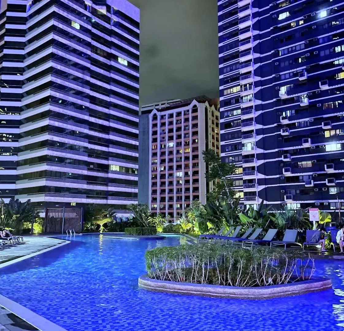 1Br Free Parking With Balcony Near Rcbc, Trident, Mmc Apartment Manila